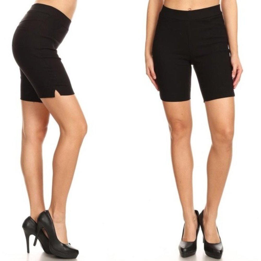 Jvini Jeggings Black Shorts NEW